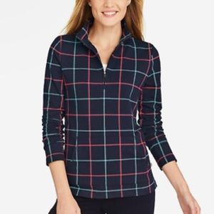 NWT Talbots Active Women’s Large Navy Pullover